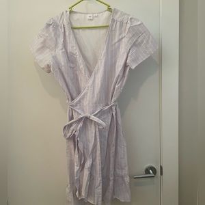 Gap Linen wrap dress